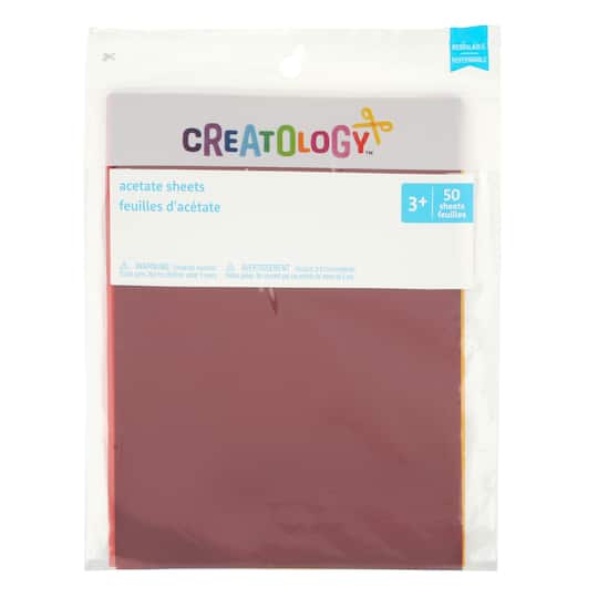 Primary Acetate Sheets, 50ct. by Creatology™